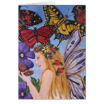 Dicha de la mariposa tarjetón