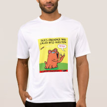 Dick de la obediencia del perro camiseta