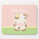 Diddles la MOO-Vaca Mousepad de la granja Alfombrillas De Ratón