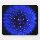 Diente de león azul Mousepad Alfombrilla De Ratón
