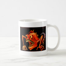 dientes del monstruo taza