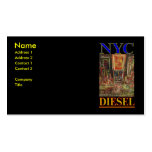 DIESEL DE NYC TARJETA DE VISITA