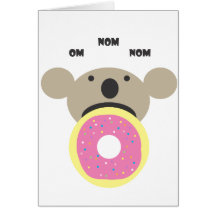 Dieta del buñuelo de la koala felicitacion 