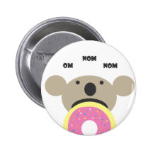 Dieta del buñuelo de la koala pins