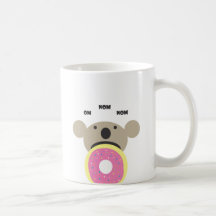 Dieta del buñuelo de la koala tazas de café
