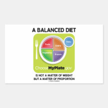 Dieta equilibrada no un peso sino proporción de la pegatinas  