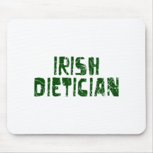 Dietético irlandés alfombrilla de ratón