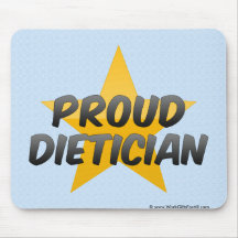 Dietético orgulloso alfombrilla de raton