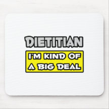 Dietético. Soy un poco una gran cosa Tapete De Ratones