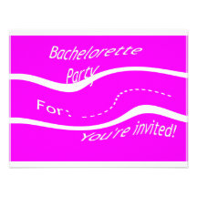 Diez invitaciones del fiesta de Bachelorette Invitaciones Personales