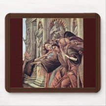 Difamación de Botticelli Sandro (la mejor calidad) Tapete De Raton