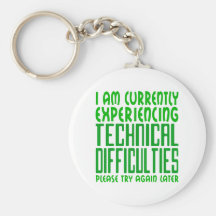Dificultades técnicas llavero personalizado