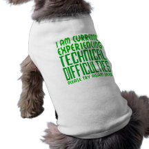 Dificultades técnicas ropa de perros