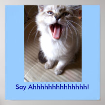 ¡, Diga Ahhhhhhhhhhhhhh! Posters