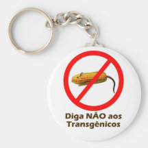 Diga NÃO aos Transgênicos Chaveiros