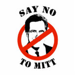 DIGA NO A MITT ROMNEY ESCULTURA FOTOGRÁFICA