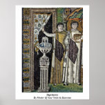 Dignatarios por el amo de San Vitale en Ravena Poster