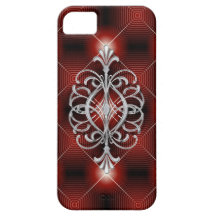 Dimensión de plata iPhone 5 Case-Mate cárcasa