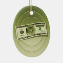 Dinero divertido ornamento de reyes magos