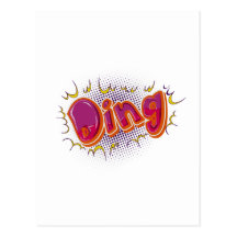 Ding Comic Postkarten
