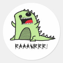 Dinoraawrr Etiqueta