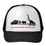 Dinosaurio ateo gorros  