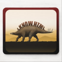 Dinosaurio del HTML alfombrillas de raton 