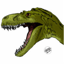 Dinosaurio del rugido T-Rex de Geraldo Borges Esculturas Fotográficas
