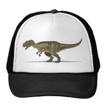 Dinosaurio del Tyrannosaurus de la gorra de béisbo