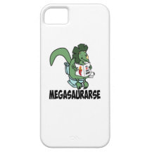 Dinosaurio divertido iPhone 5 Case-Mate fundas