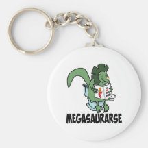 Dinosaurio divertido llaveros personalizados