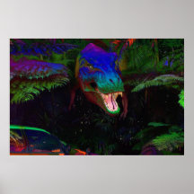 Dinosaurio en el universal III Posters