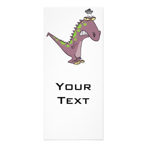 dinosaurio gruñón triste tonto Dino Diseños De Tarjetas Publicitarias