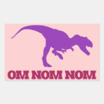 Dinosaurio lindo de Omnom Pegatinas