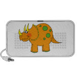 Dinosaurio lindo - triceratops iPod altavoces