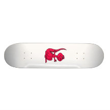 Dinosaurio rosado de Huggy Tablas De Skate