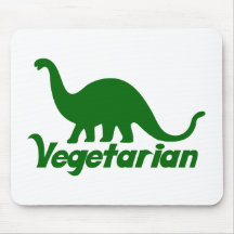 Dinosaurio vegetariano alfombrillas de ratones