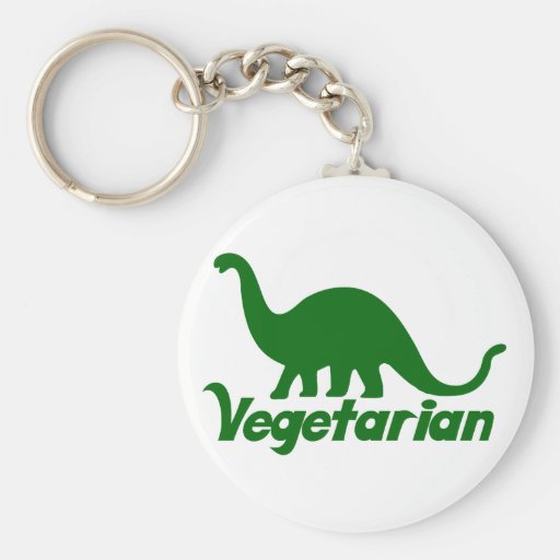 Dinosaurio vegetariano llaveros