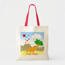 Dinosaurio y tote anaranjados del bolso de Vulcano Bolsa De Mano