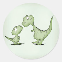 Dinosaurios Etiqueta