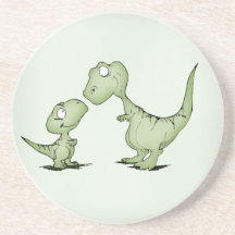 Dinosaurios Posavasos Para Bebidas