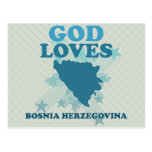 Dios ama Bosnia y Hercegovina Postales