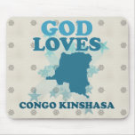 Dios ama Congo Kinshasa Tapetes De Ratón