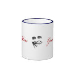 Dios bendice a Obama Tazas De Café