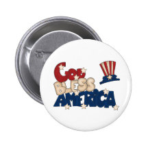 Dios bendice América Pins