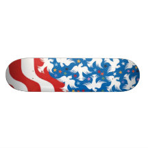 Dios bendice América por Metin Patineta Personalizada