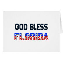 Dios bendice la Florida Tarjetón