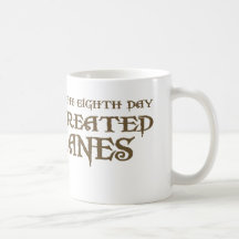 Dios creó las grúas taza de café