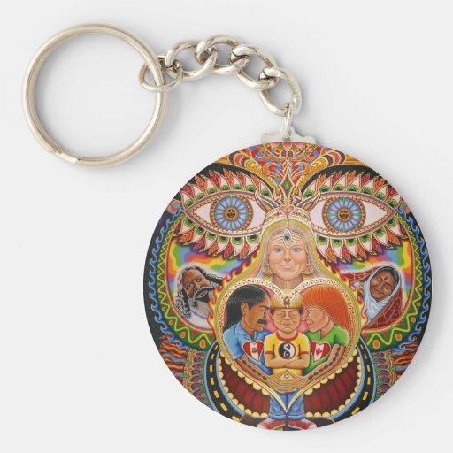 Dios de la cura llaveros personalizados