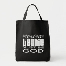 Dios de Techie Bolsa De Mano